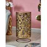 Столик приставной с цветочной резной фактурой Madagascar варинант исполнения - 3 | Loft Concept в Орле