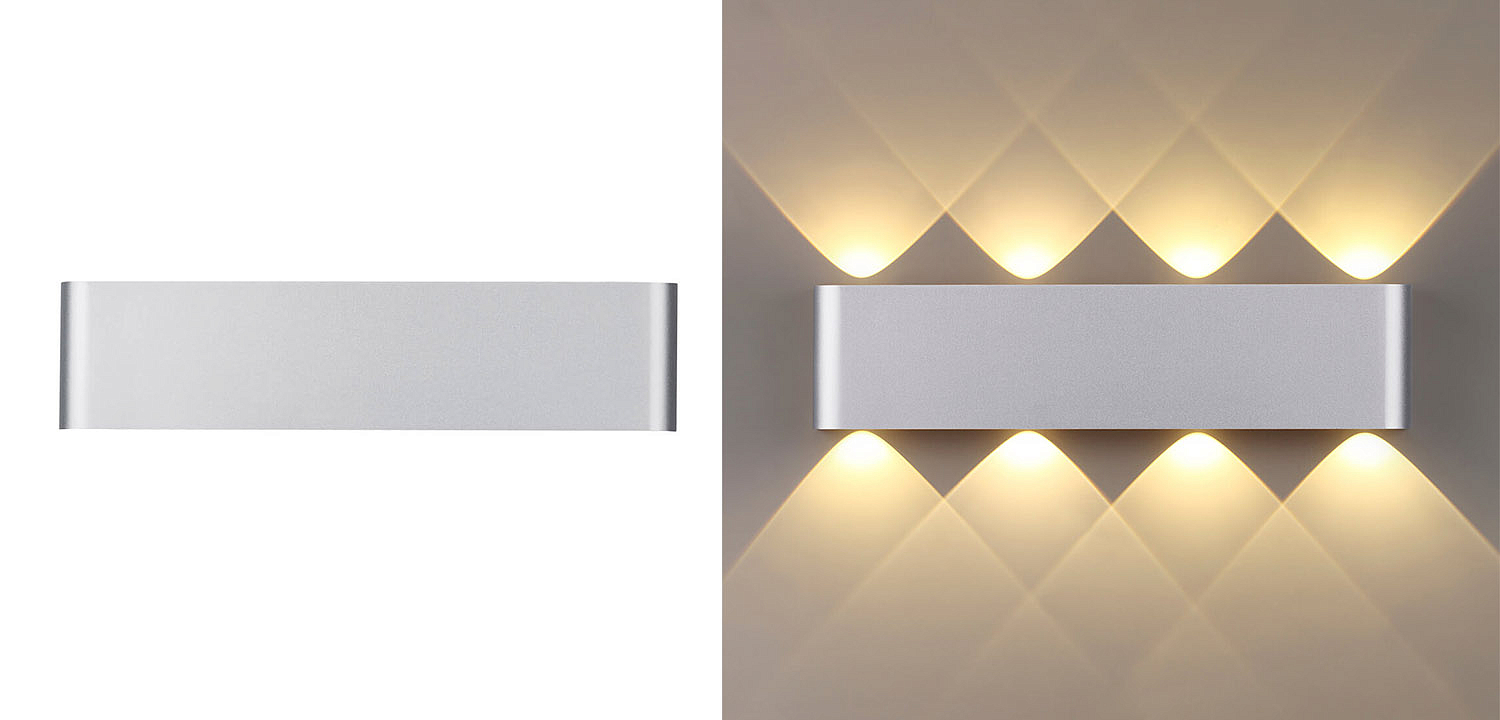 Бра Obverse Silver Rectangle B Wall lamp Бра Obverse Silver Rectangle B Wall lamp - Loft-Concept в Орле