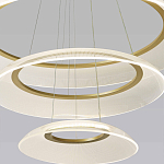 Люстра подвесная с 3-мя кольцевыми светодиодными лампами Catcher варинант исполнения - 3 | Loft Concept в Орле