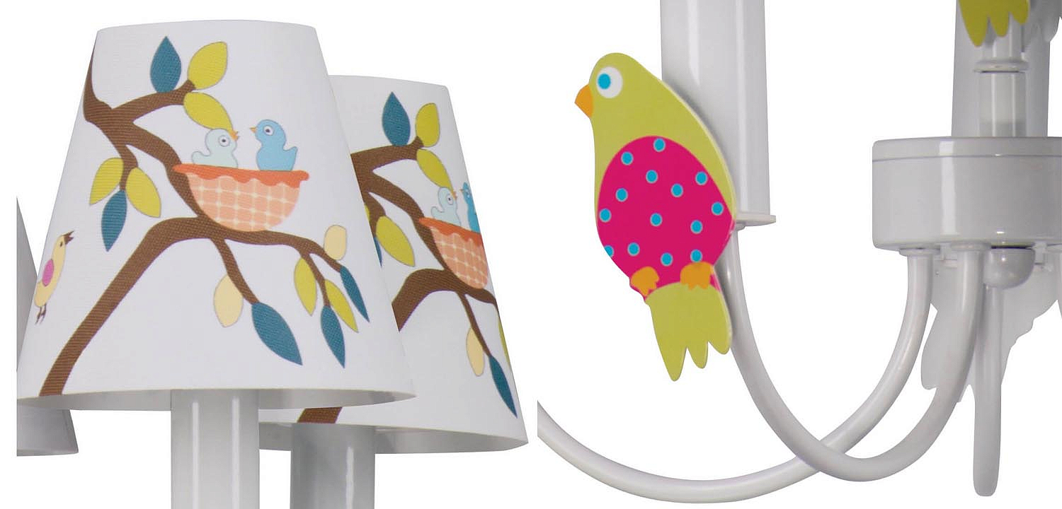 Люстра Сolored Nestlings Chandelier Люстра Сolored Nestlings Chandelier - Loft-Concept в Орле