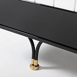 Черно-белый распашной комод Accordo варинант исполнения - 5 | Loft Concept в Орле