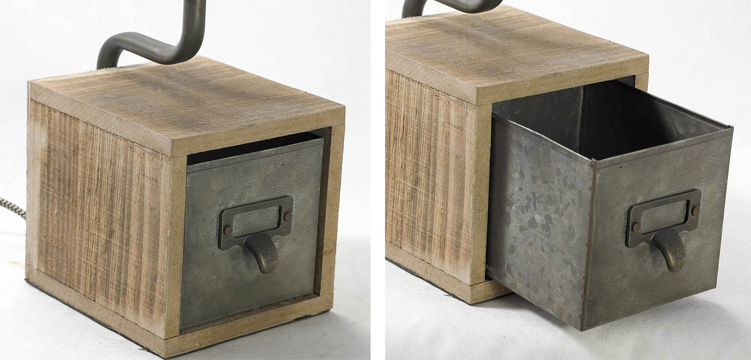 Настольная лампа Loft lamp with box Настольная лампа Loft lamp with box - Loft-Concept в Орле