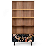 Широкий стеллаж с принтом Elise Rack варинант исполнения - 13 | Loft Concept в Орле