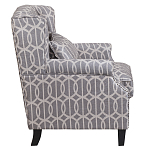 Кресло Henry Armchair grey velour варинант исполнения - 2 | Loft Concept в Орле