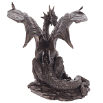 Декоративная статуэтка Дракон Dragon Brown Statuette варинант исполнения - 2 | Loft Concept в Орле