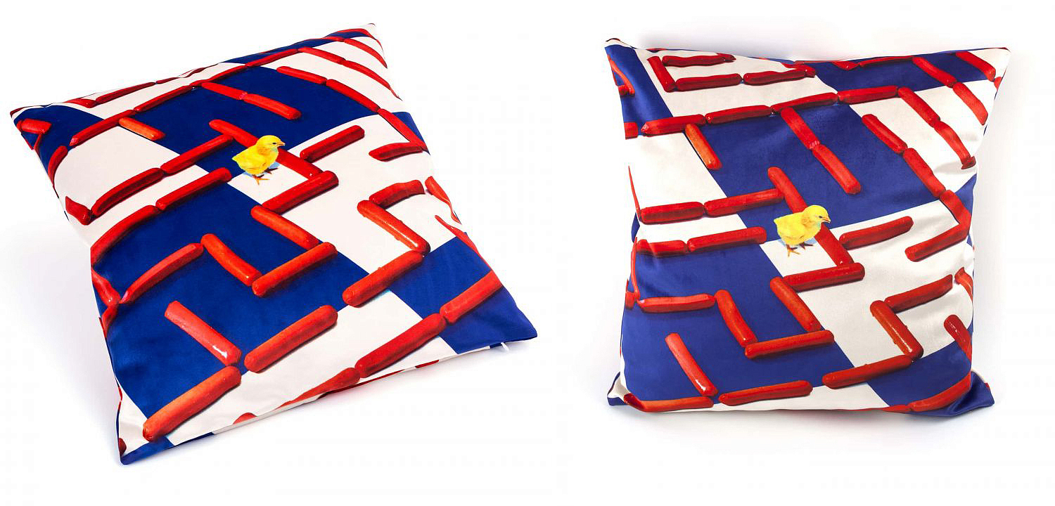 Подушка Seletti Cushion Labyrinth Подушка Seletti Cushion Labyrinth - Loft-Concept в Орле