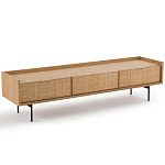 ТВ-тумба с плетеным декором Buckley Wicker TV Stand варинант исполнения - 2 | Loft Concept в Орле