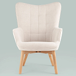 Белое кресло на ножках из массива CORDELIA варинант исполнения - 3 | Loft Concept в Орле