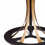 Торшер с основанием в виде стебля с листьями и тканевым абажуром Flowing Leaves варинант исполнения - 3 | Loft Concept в Орле