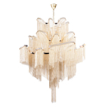 Люстра металлическая Rain of metal варинант исполнения - 3 | Loft Concept в Орле