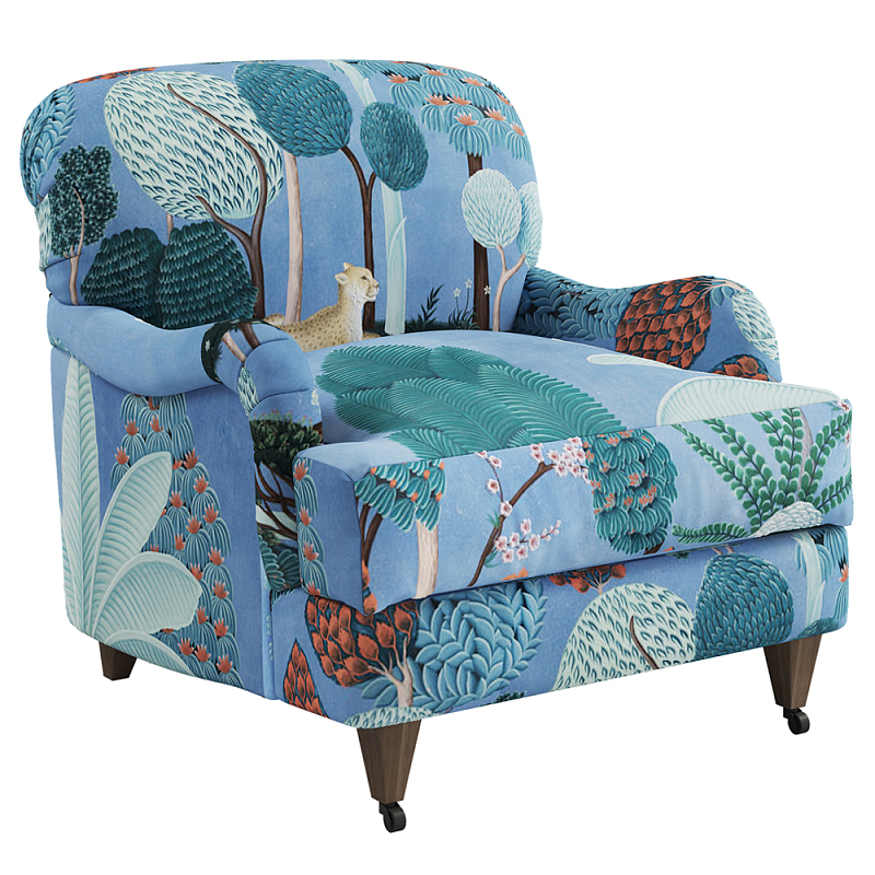 Дизайнерское классической формы на колесиках Trumann Armchair Дизайнерское классической формы на колесиках Trumann Armchair в Орле | Loft Concept