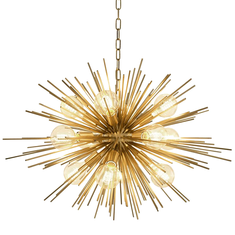 Люстра Chandelier Boivin Brass Латунь Люстра Chandelier Boivin Brass Латунь в Орле | Loft Concept