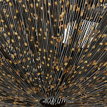 Люстра в форме колокола с декором из тонких железных нитей Jagged Pattern варинант исполнения - 2 | Loft Concept в Орле