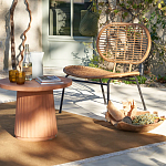 Садовое кресло из искусственного ротанга Mills Rattan Wicker Chair варинант исполнения - 8 | Loft Concept в Орле