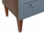 Комод серый из массива бука с 3-мя ящиками Wenge Light варинант исполнения - 4 | Loft Concept в Орле