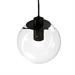 Подвесной светильник Selene Glass Ball Ceiling Lights Black  40 cm варинант исполнения - 3 | Loft Concept в Орле
