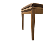 Пуф из массива бука обивка велюр Tasteful Furniture варинант исполнения - 2 | Loft Concept в Орле