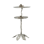 Столик с двумя круглыми столешницами на соновании виде изогнутых ветвей Forest Fairy Tale варинант исполнения - 2 | Loft Concept в Орле