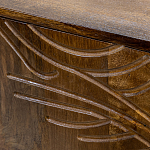 Широкая тумба с фактурным фасадом Termite варинант исполнения - 5 | Loft Concept в Орле