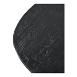 Столик кофейный черного цвета с овальной столешницей и круглым основанием Black Dalmen Table варинант исполнения - 7 | Loft Concept в Орле