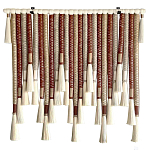 Декор настенный в Эко стиле с кисточками wall panel Thread brushes варинант исполнения - 2 | Loft Concept в Орле