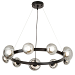 Светодиодная кольцевая люстра IONA Сhandelier black варинант исполнения - 2 | Loft Concept в Орле