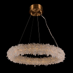 Люстра круглая с натуральным горным хрусталем Crystal Shimmer варинант исполнения - 1 | Loft Concept в Орле