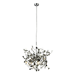 Подвесной светильник с металлическими круглыми элементами Terzani Argent варинант исполнения - 3 | Loft Concept в Орле