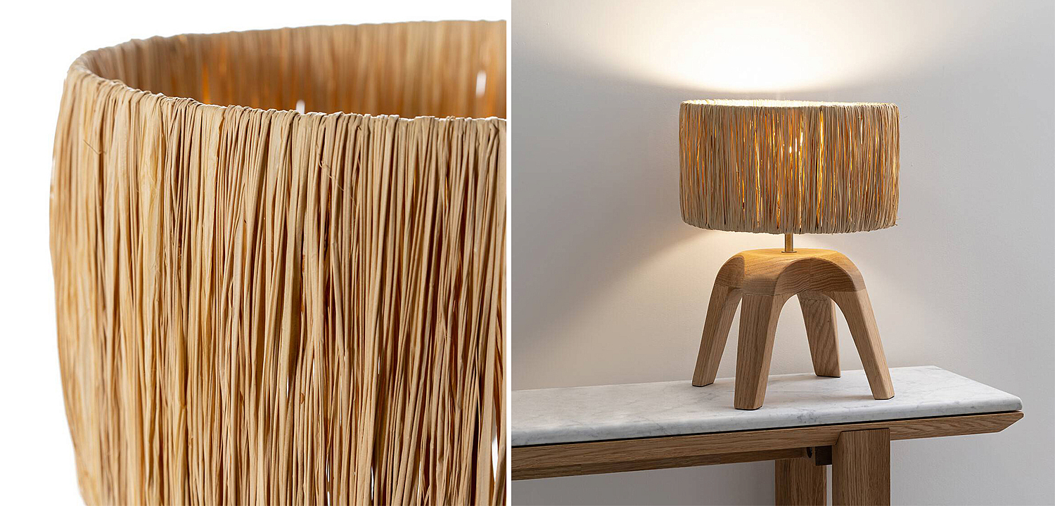 Настольная лампа Sander Wicker 4 legs Настольная лампа Sander Wicker 4 legs - Loft-Concept в Орле