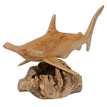 Статуэтка из дерева рыба-молот Animals of the World варинант исполнения - 4 | Loft Concept в Орле
