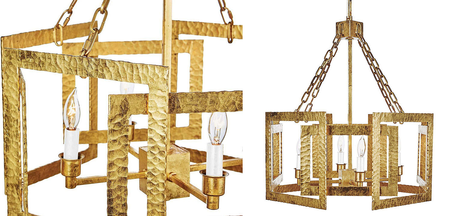 Люстра Textured Cage Pendant Lamp Gold Chandelier Люстра Textured Cage Pendant Lamp Gold Chandelier - Loft-Concept в Орле