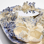 Зеркало «НЕ_Гжель» варинант исполнения - 2 | Loft Concept в Орле