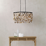 Люстра овальная с подвесками из устричных раковин Sea Ravens варинант исполнения - 4 | Loft Concept в Орле