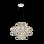 Люстра круглая с россыпью хрусталя Perfection of Diamonds варинант исполнения - 1 | Loft Concept в Орле