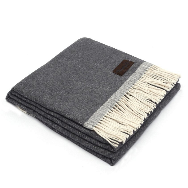 Плед SARA 6000 Marzotto Серый в Орле | Loft Concept 