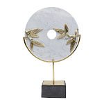 Декоративный арт-объект из мрамора Marble Ring варинант исполнения - 1 | Loft Concept в Орле