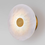 Бра светодиодный с мраморным рассеивателем латунь варинант исполнения - 2 | Loft Concept в Орле