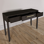 Элегантная Консоль Primo с выдвижным ящиком Темный орех варинант исполнения - 5 | Loft Concept в Орле