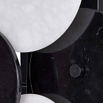 Бра светодиодное из черно-белых дисков Contrast Sample варинант исполнения - 1 | Loft Concept в Орле