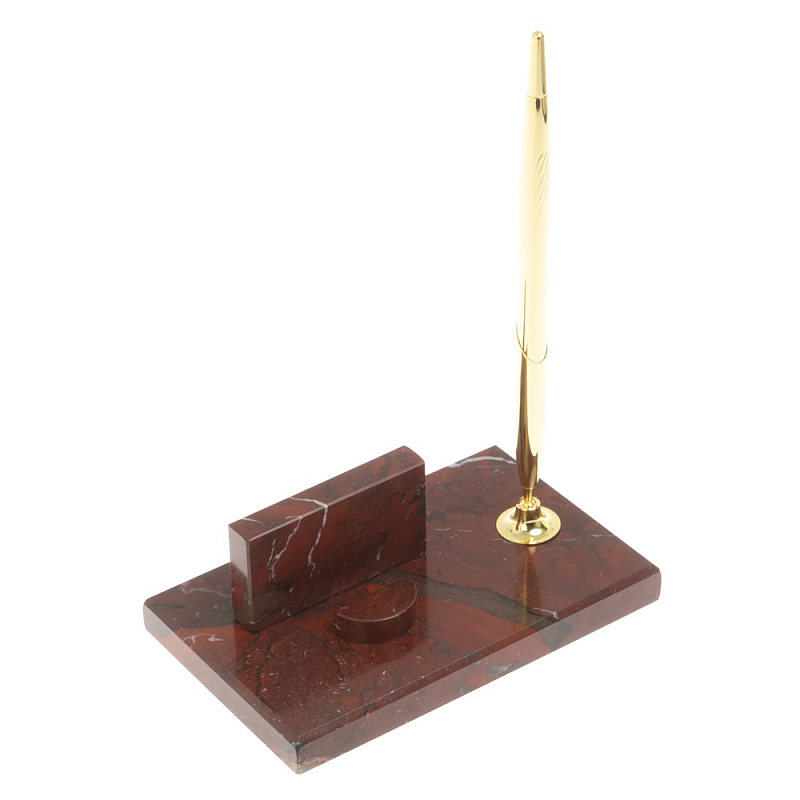 Подставка для телефона с ручкой из натурального камня креноид Natural Stone Stand Креноид Золотой Подставка для телефона с ручкой из натурального камня креноид Natural Stone Stand Креноид Золотой в Орле | Loft Concept