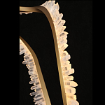 Подвесной светильник с декоративными элементами в виде кристаллов Smooth Shine варинант исполнения - 4 | Loft Concept в Орле