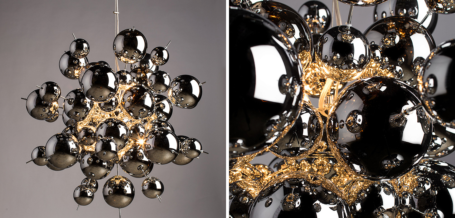 Люстра Bubbles of Mercury Chandelier Люстра Bubbles of Mercury Chandelier - Loft-Concept в Орле