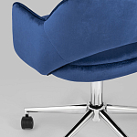 Кресло для компьютерного стола Veloury Blue варинант исполнения - 8 | Loft Concept в Орле