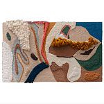 Тканый вручную текстильный гобелен Orchid варинант исполнения - 5 | Loft Concept в Орле