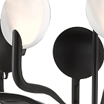 Люстра с плафонами в виде черно-белых дисков Ideal Shade Combination варинант исполнения - 1 | Loft Concept в Орле