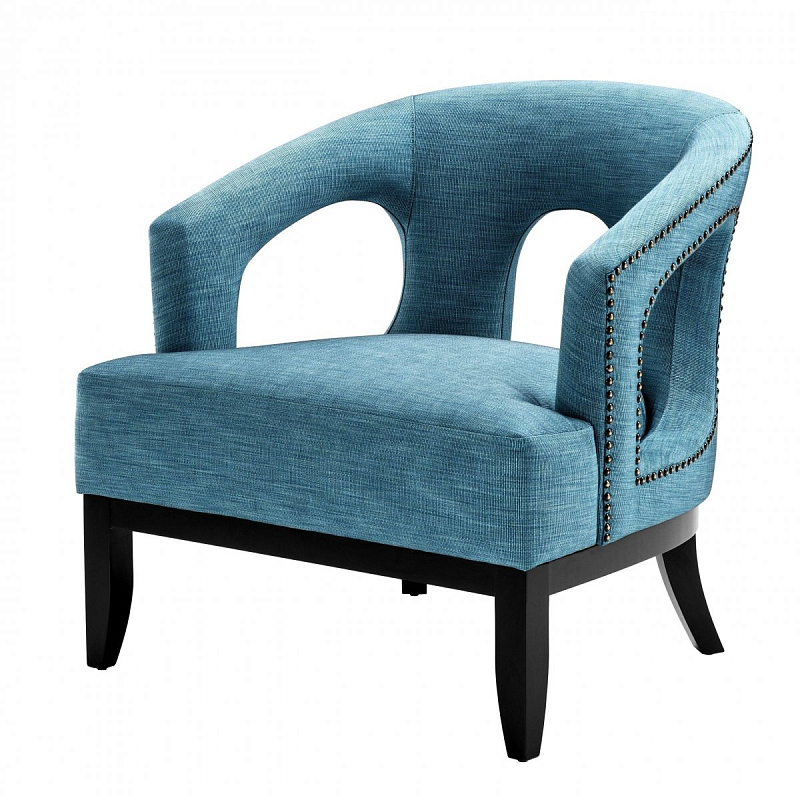 Кресло Eichholtz Chair Adam Turquoise Бирюзовый Латунь Античная полированная Черный Кресло Eichholtz Chair Adam Turquoise Бирюзовый Латунь Античная полированная Черный в Орле | Loft Concept