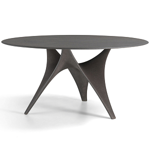 Дизайнерский круглый обеденный стол из цемента ARC Table