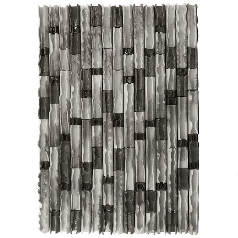 Фактурное Панно на стену Energy Flow Черный бетон Серый в Орле | Loft Concept 