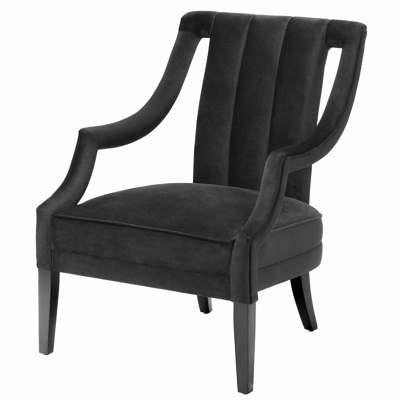 Кресло Eichholtz Chair Ermitage Black Черный Кресло Eichholtz Chair Ermitage Black Черный в Орле | Loft Concept