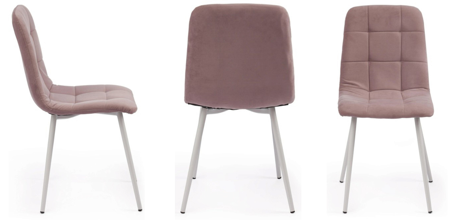 Стул Nancy Velour Smoky Rose Chair Стул Nancy Velour Smoky Rose Chair - Loft-Concept в Орле
